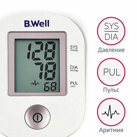 Тонометр (МЕД РегУд) B.WELL PRO-33ad, манжета 22-42 см, автоматический, на плечо, блок питания, PRO-33 ad