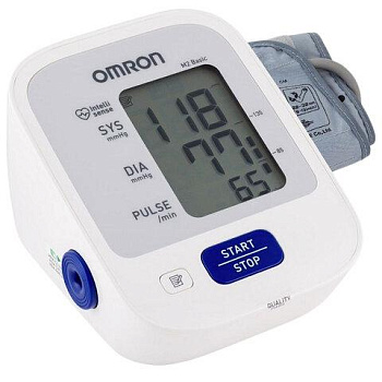 Тонометр (МЕД РегУд) OMRON M2 (HEM-7121-RU), манжета 22-32 см, автоматический, на плечо, питание 4хАА